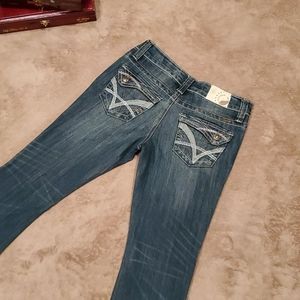VANILLA STAR women's flared jeans. Wide leg jeans
